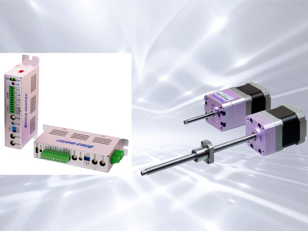 5-Phase 42□ precision linear step motor driving system